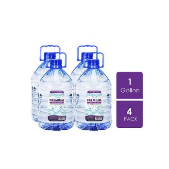 Premium Water- 1 gal. | Pack of 4